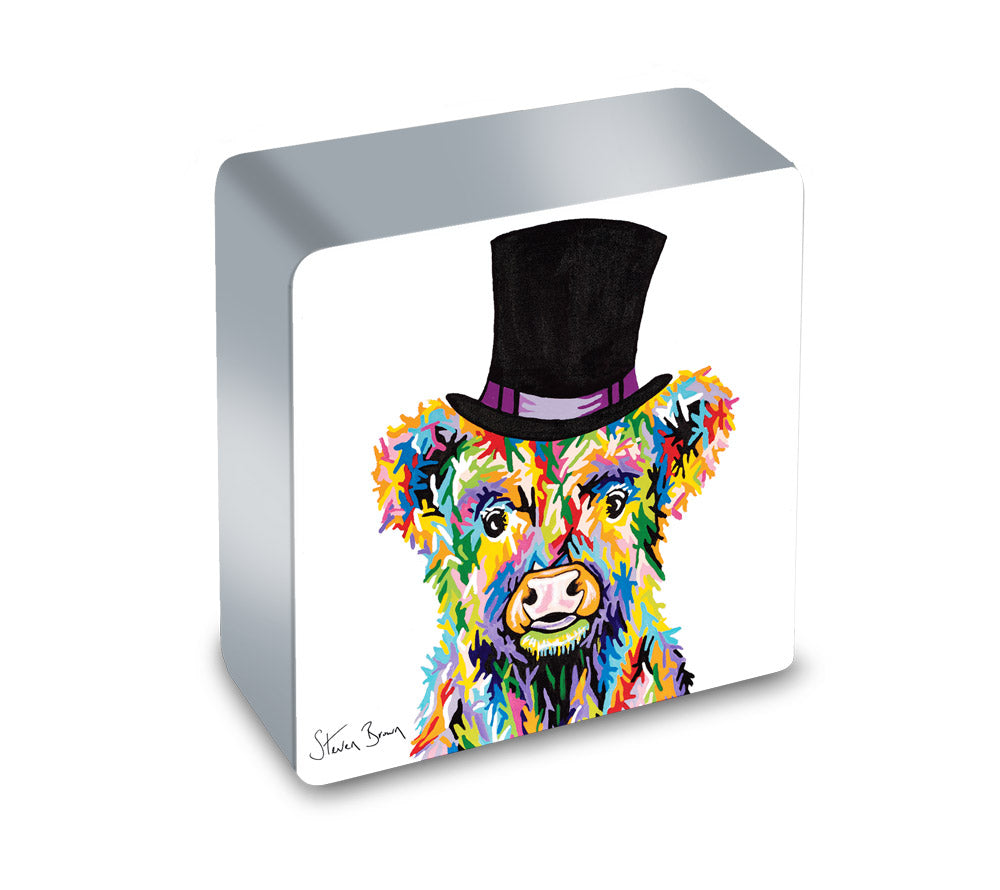 Baby McCoo All Butter Shortbread Tin ☆ Mit Design von Steven Brown ☆ Enthält Dean's All Butter Shortbread Rounds