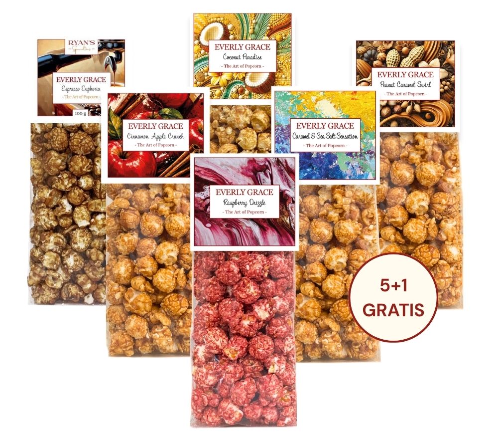 Favorites Bundle Popcorn von Everly Grace (6x100 g)