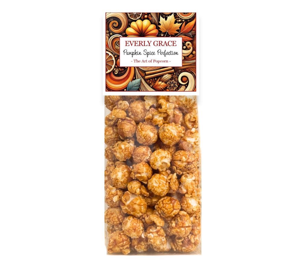 Pumpkin Spice Perfection Popcorn from Everly Grace 