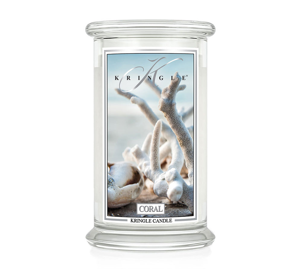 Coral Duftkerze von Kringle Candle ✚ Kringle Candle ✚ In allen Größen ✚ Große Auswahl ✚ Made in USA ✚ Weltweiter Versand