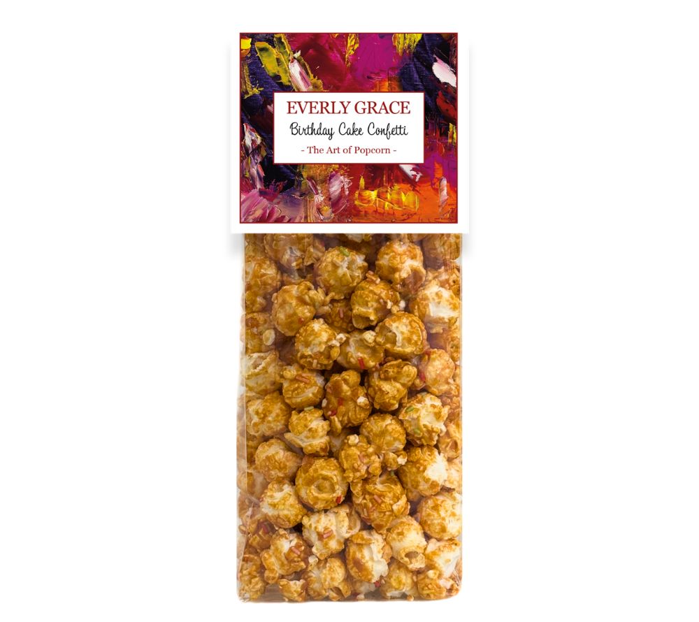 Birthday Cake Confetti Popcorn from Everly Grace 