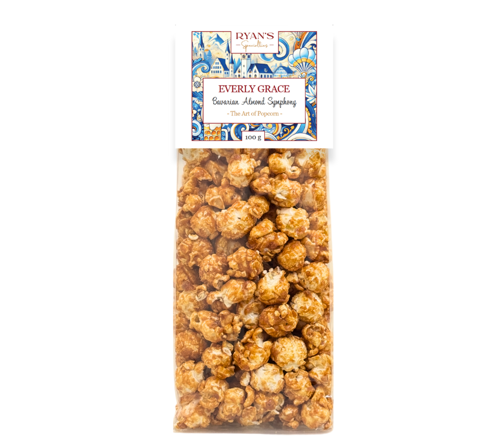 
                  
                    Everly Grace Popcorn - Bavarian Almond Symphony kaufen ☆ Bayerisches gebrannte Mandeln-Popcorn ☆ Mehr Sorten ☆ Jetzt probieren!
                  
                
