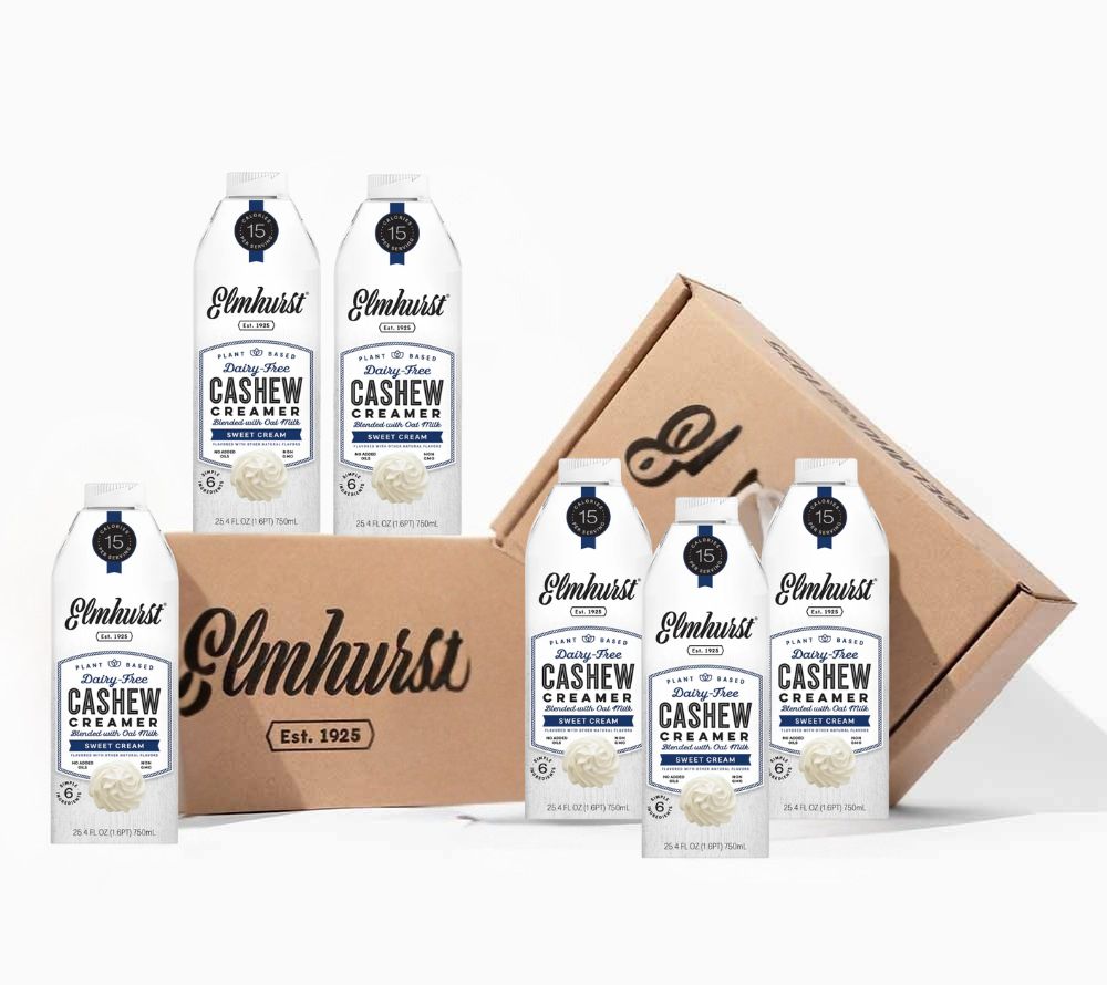 
                  
                    Cashew Creamer Sweet Cream 6er-Pack von Elmhurst | American Heritage
                  
                