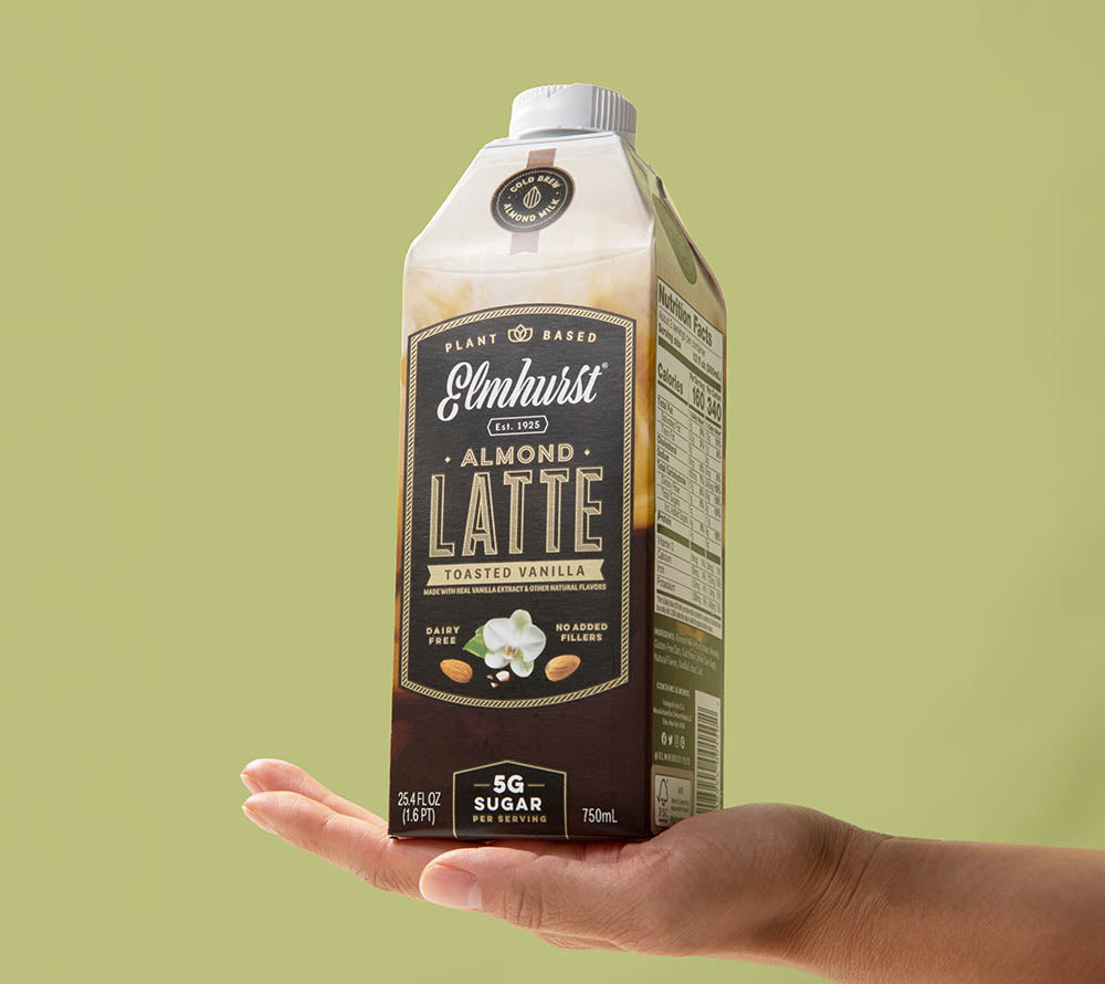 
                  
                    Toasted Almond Vanilla Latte von Elmhurst kaufen | Gourmet vegane Milchalternativen | Inkl. Mandel, Hafer, Cashew, Ahorn, Walnuss | Perfekt für Kaffee, Smoothies, Brei, Desserts | EU Versand
                  
                