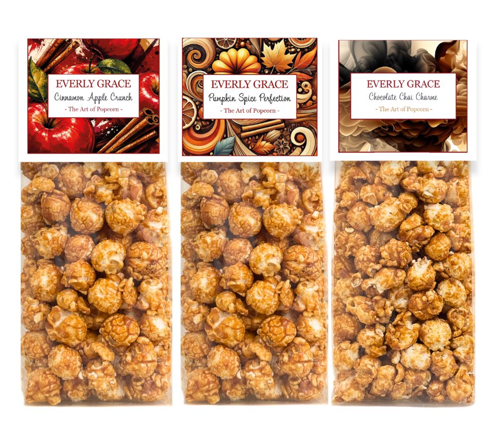 Popcorn Fall Bundle by Everly Grace (3 x 100g)