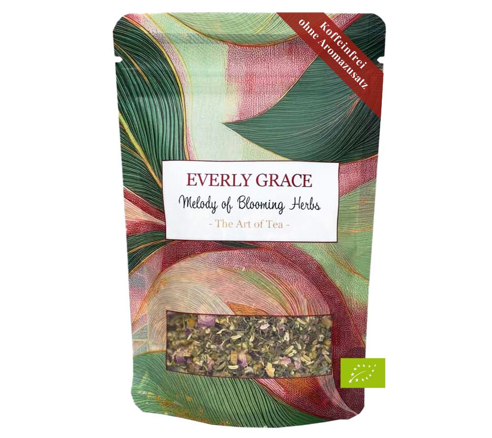 Melody of Blooming Herbs Tea von Everly Grace (40g-Beutel Bio-Kräutertee)