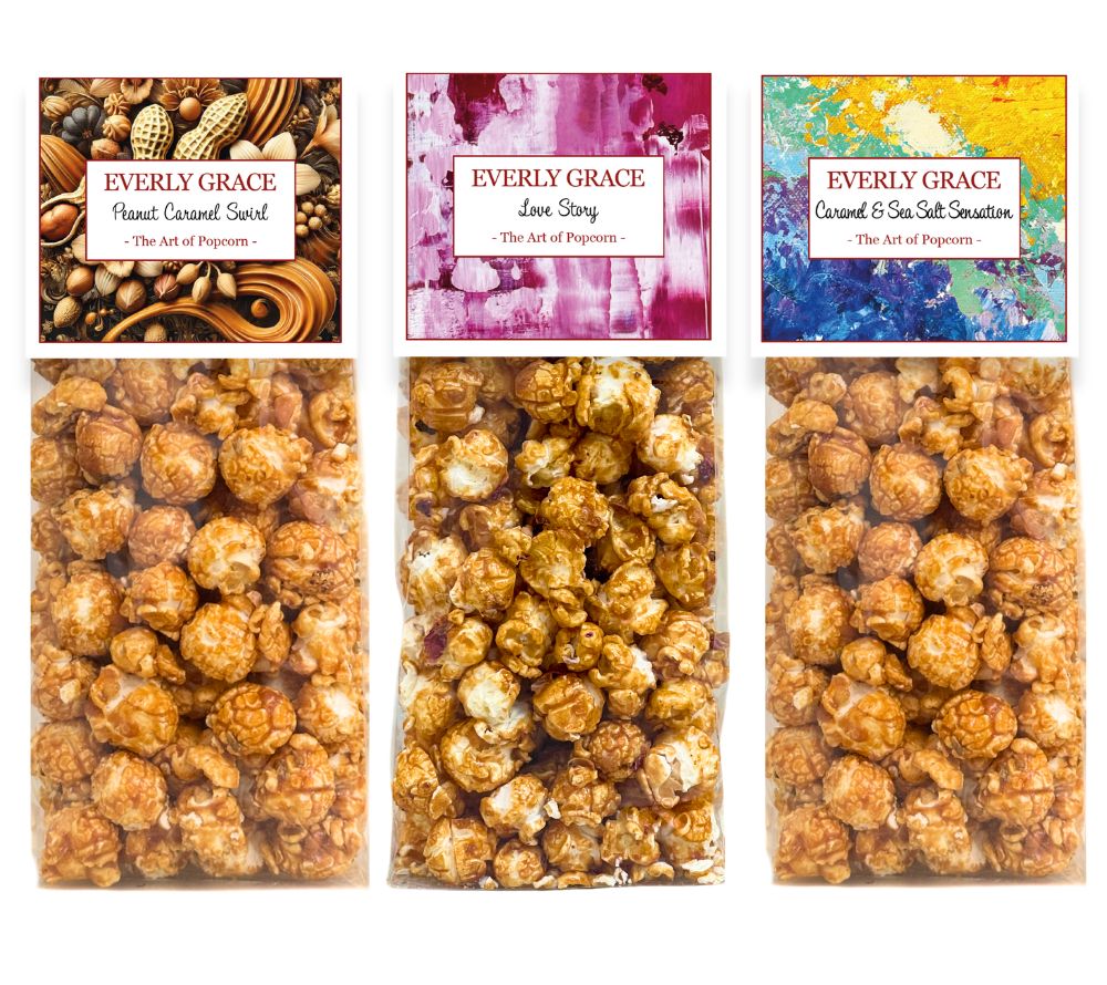 Originals Popcorn Bundle by Everly Grace (3 x 100 g)