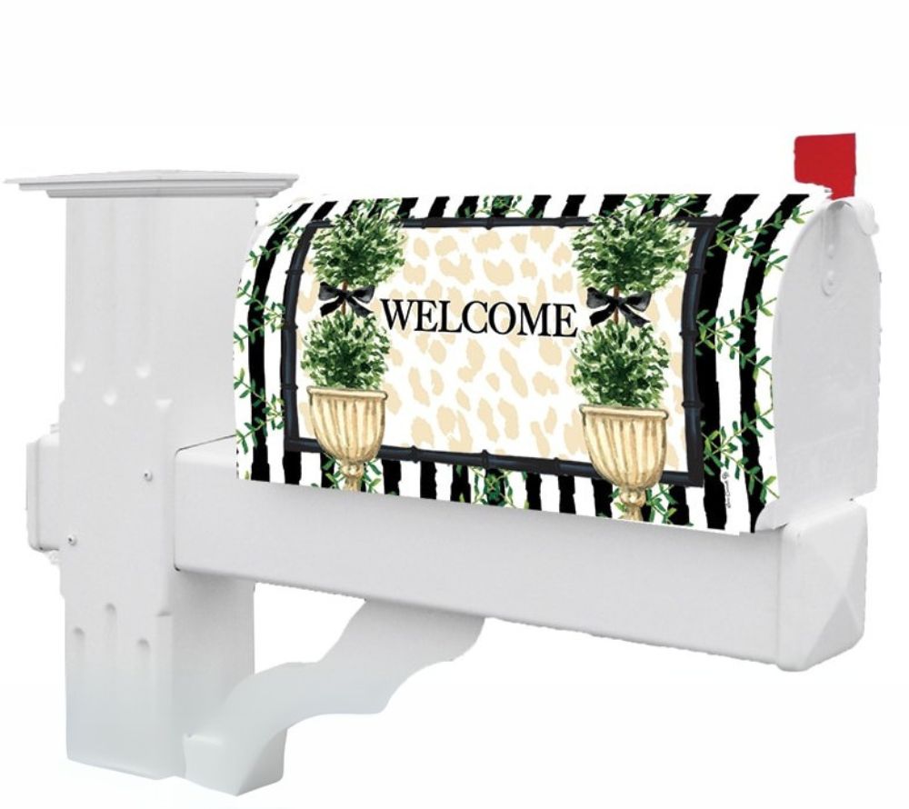 Topiary Mailbox Cover ☆ Charmanter Willkommensgruß für Ihre US-Mailbox ☆ Magnetisch & wetterfest ☆ Jetzt kaufen!