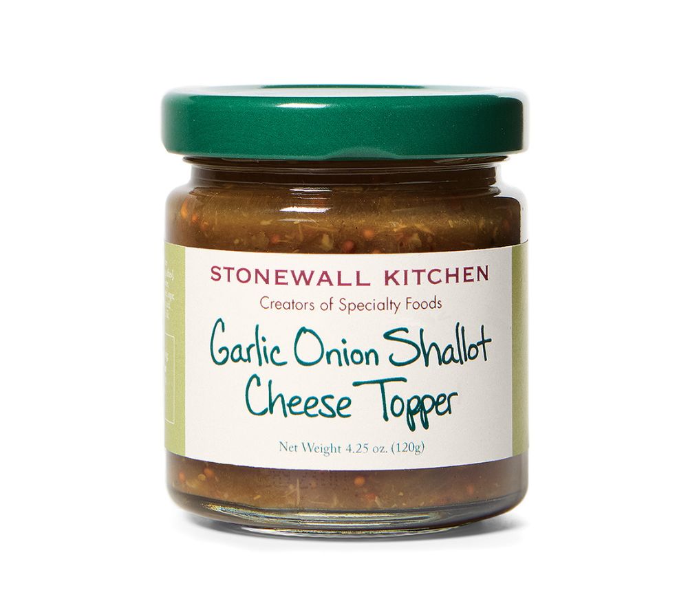 Garlic Onion Shallot Cheese Topper mit geröstetem Knoblauch & Schalotten ★ Würzig & aromatisch ★ Ideal für Käseplatten, Crostini & mehr ★ Jetzt probieren!