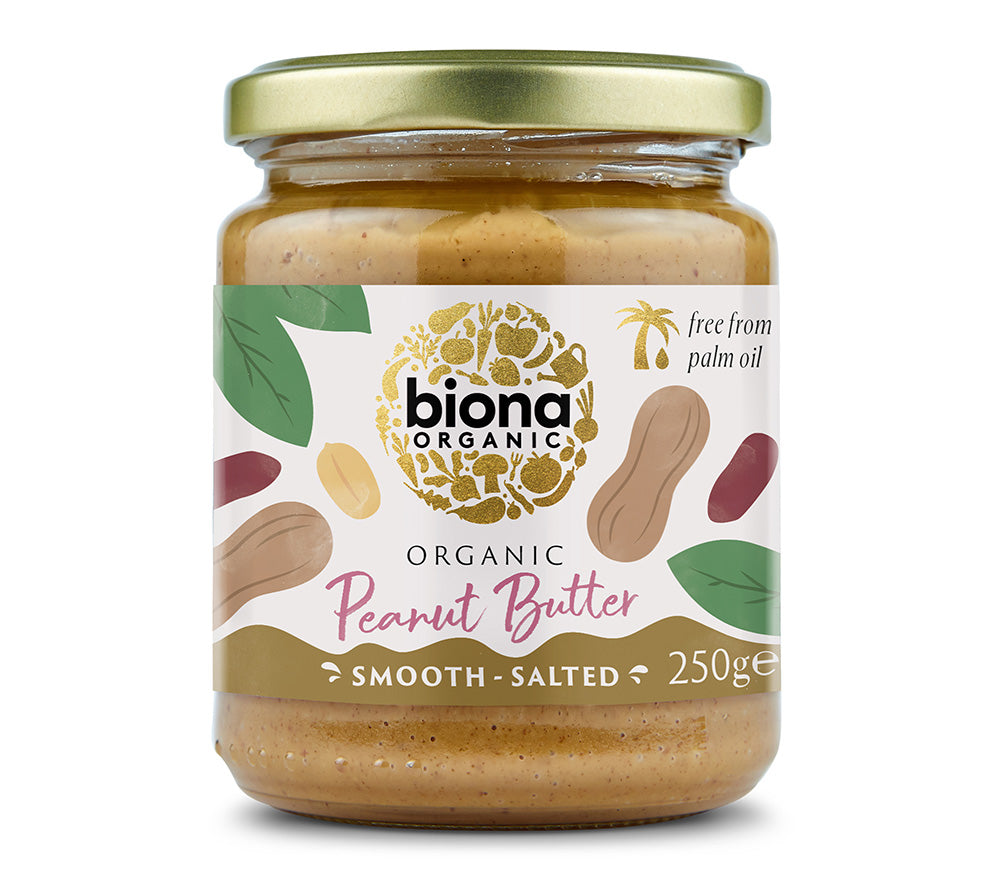 Bio Erdnussbutter - Smooth Salted von Biona