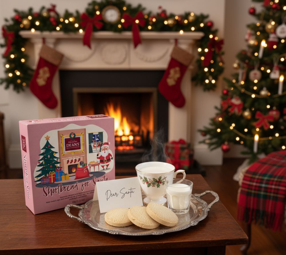 Ein liebevoller Gruß für den Weihnachtsmann ☆ Buttrig, mürbe und aromatisch☆ Hübsche Geschenkverpackung mit festlichem Motiv☆ Jetzt bestellen!