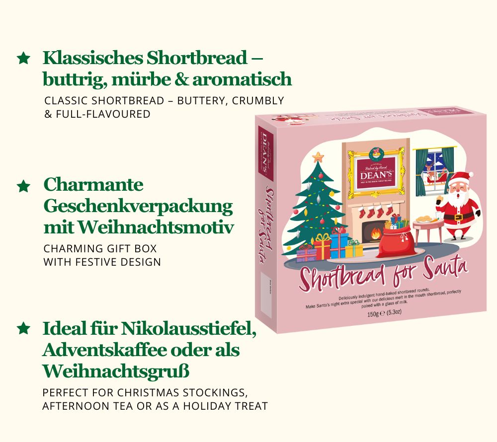 Shortbread for Santa von Dean's (150 g)