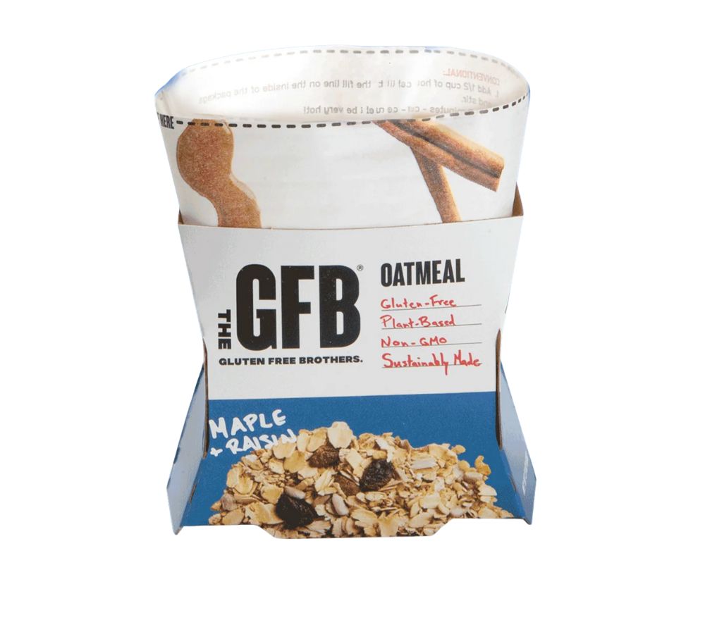 Maple Raisin Oatmeal Single Serve von GFB The Gluten Free Brothers