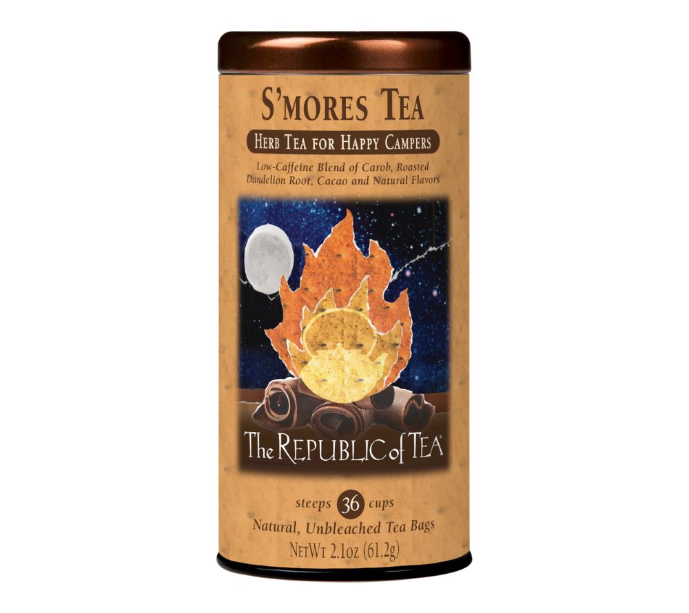 S’mores Herbal Tea Bags kaufen ☆ Koffeinfrei & vegan ☆ Schokoladig-nussiger Genuss ☆ Heiß oder als Latte ☆ Jetzt probieren!