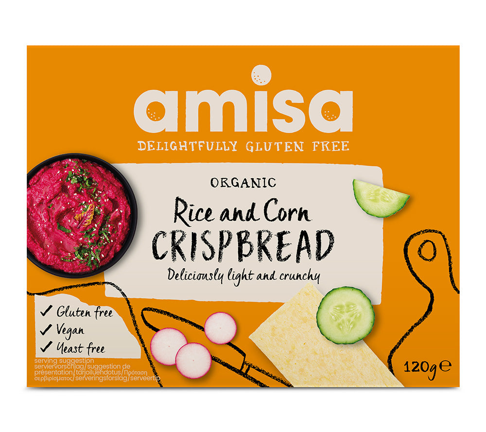 Bio Crispbread Corn and Rice von Amisa
