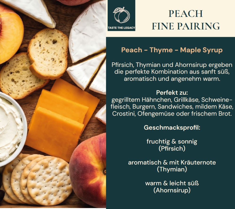 Recommendation für das Peach Fine Pairing von Easton Reed