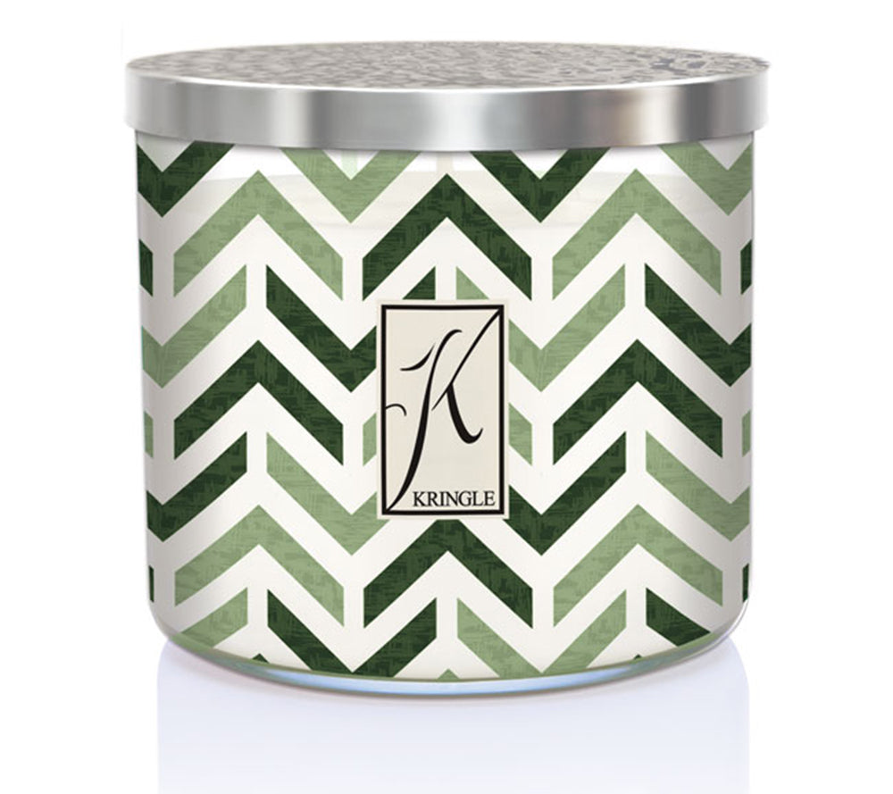 Medium Sage & Palo Santo Soy Blend Tumbler (14.5 oz-Glas, 3-Docht) ✚ Kringle Candle ✚ natürliche Düfte ✚ Große Auswahl ✚ Made in USA ✚ Weltweiter Versand