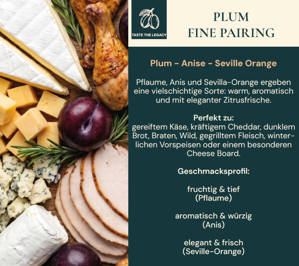 Recommendation für das Plum Fine Pairing von Easton Reed