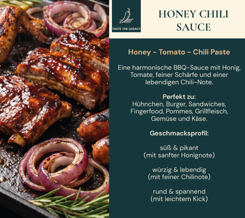 Recommendation für die Honey Chili Sauce von Easton Reed