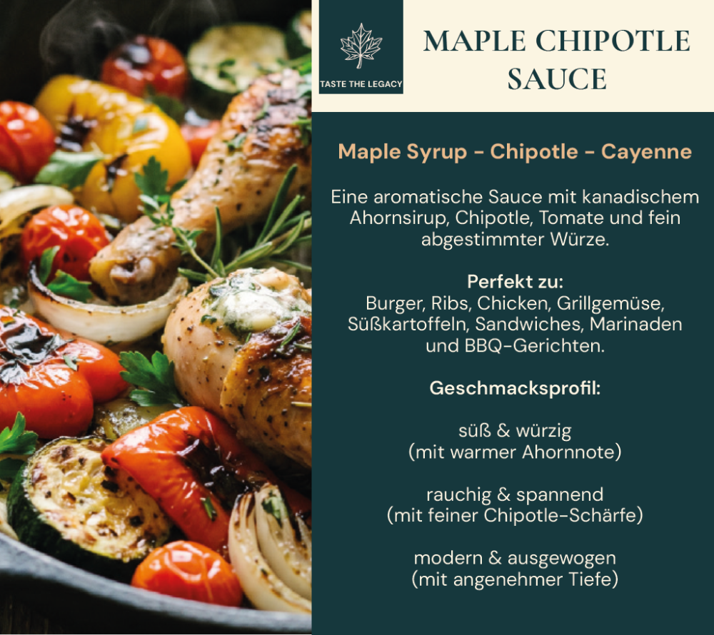 Recommendation für die Maple Chipotle Sauce von Easton Reed