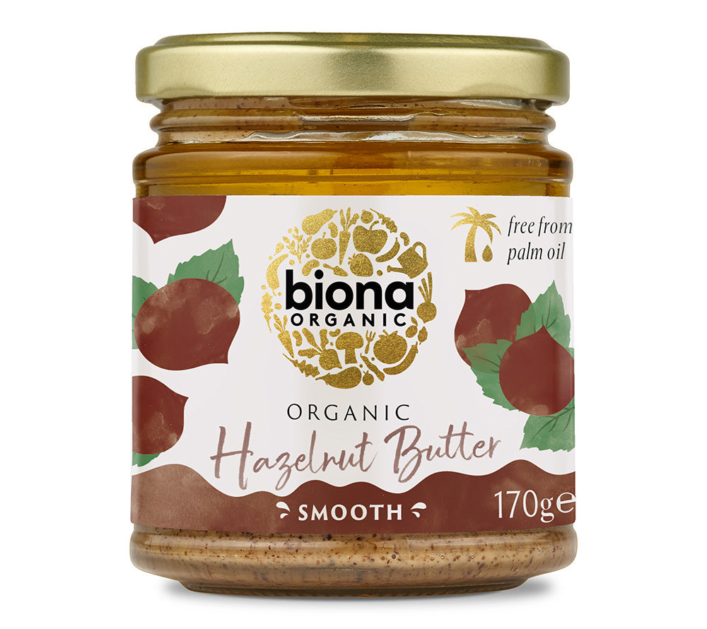 Bio Haselnuss Erdnussbutter von Biona