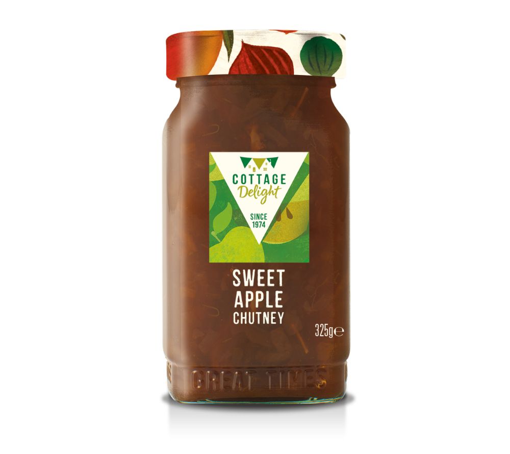 Sweet Apple Chutney von Cottage Delight (325 g Glas)