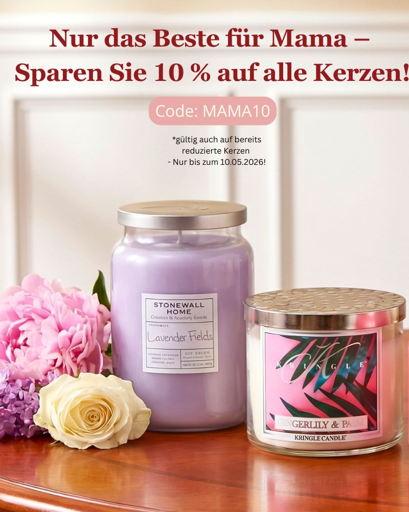 American Heritage Augsburg – Stilvolle Kerzen & Geschenkideen zum Muttertag