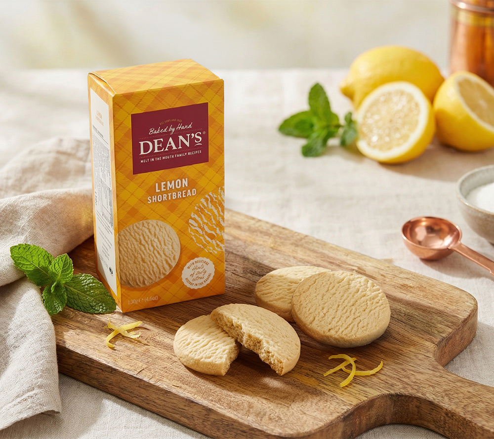 Lemon Shortbread Rounds von Dean's (130 g) | American Heritage