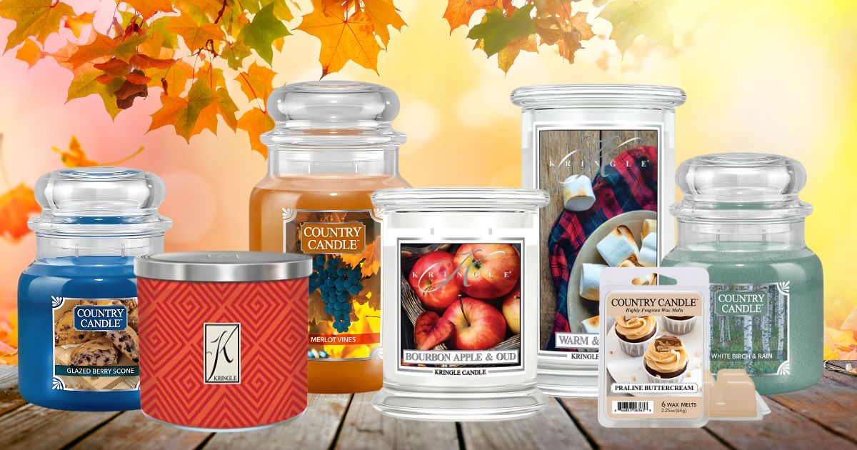 Fall Favorites: Die neue Herbstkerzen-Kollektion von Kringle und Country 2024 | Große Auswahl, beste Qualität, Made in USA | Zum American Heritage Blog