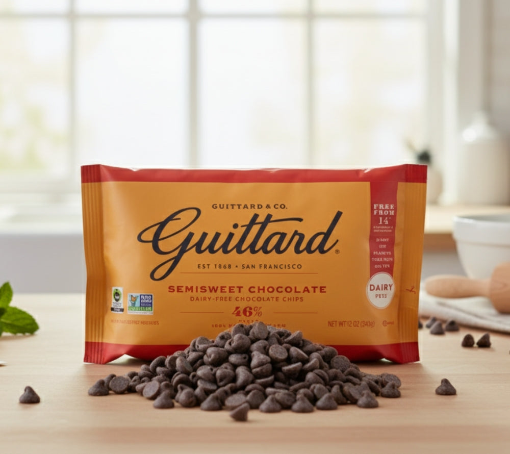 Guittard Chocolate Company
Chocolate Chips Semisweet für Cookies, Kuchen & Muffins
