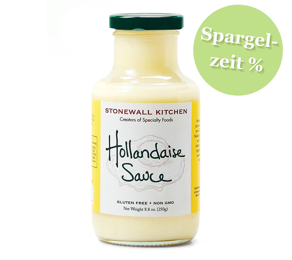 Hollandaise Sauce von Stonewall Kitchen kaufen ☆ Exquisite Sauce für Steaks, Burger, Lachs und Gemüse ☆ Große Auswahl an Saucen ☆ Jetzt probieren!