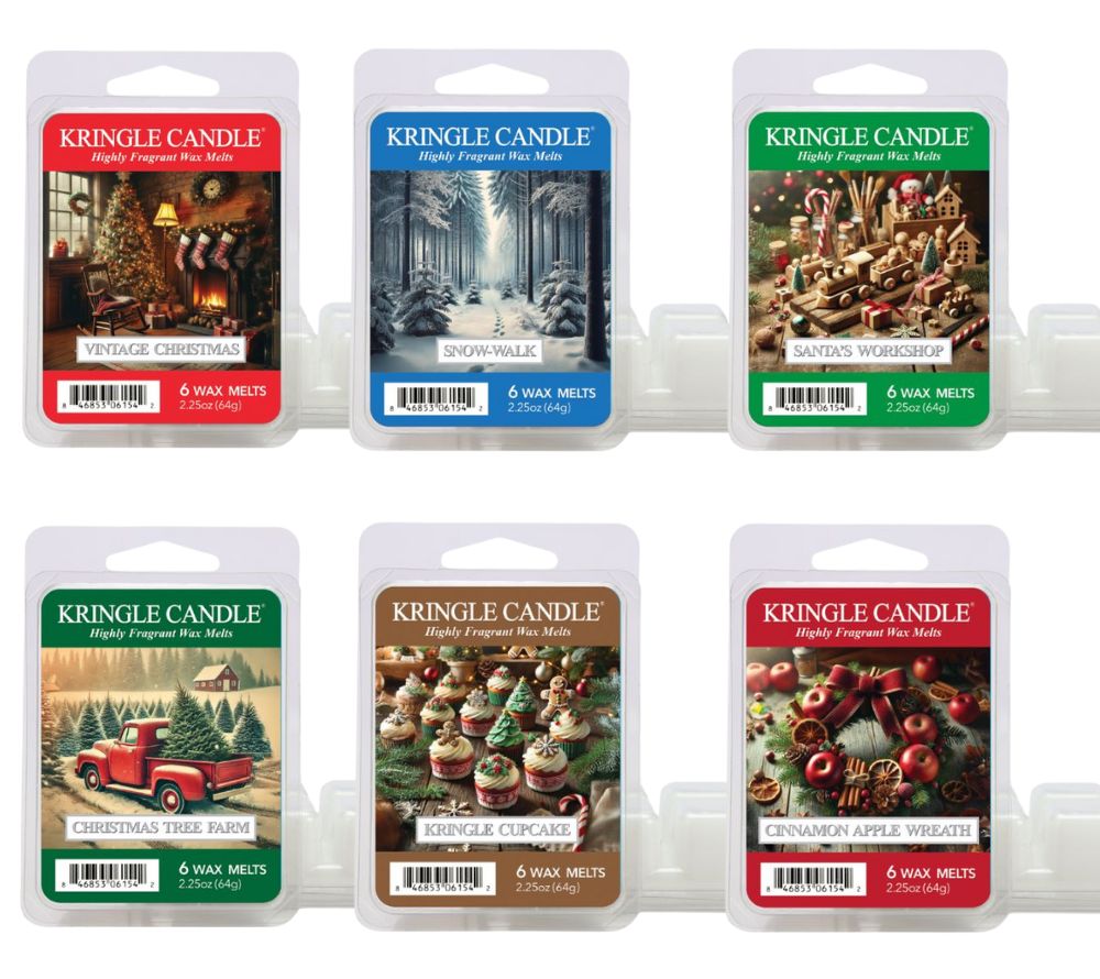 Wax Melt Bundle Winterdüfte 2025 von Kringle Candle