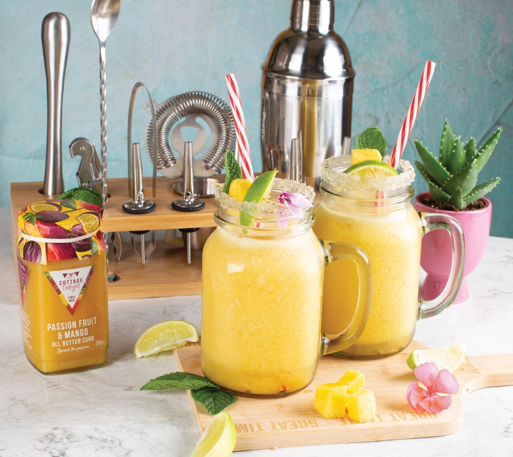 
                  
                    Passion Fruit & Mango All Butter Curd von Cottage Delight kaufen | Exotischer Fruchtaufstrich mit Passionsfrucht, Mango & Butter | Handgemacht in England | Für Brot, Kuchen, Desserts | EU-weiter Versand
                  
                