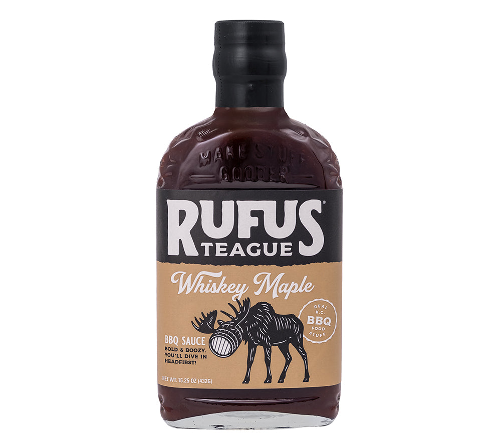 Whiskey Maple BBQ Sauce by Rufus Teague 