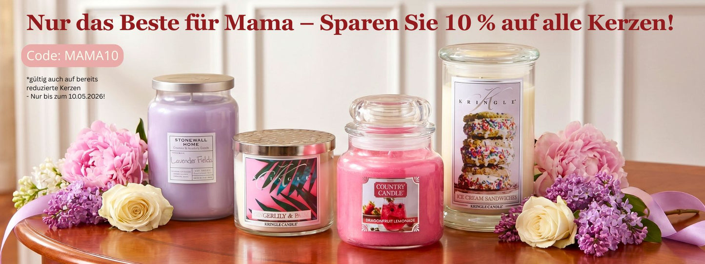 American Heritage Augsburg – Stilvolle Kerzen & Geschenkideen zum Muttertag