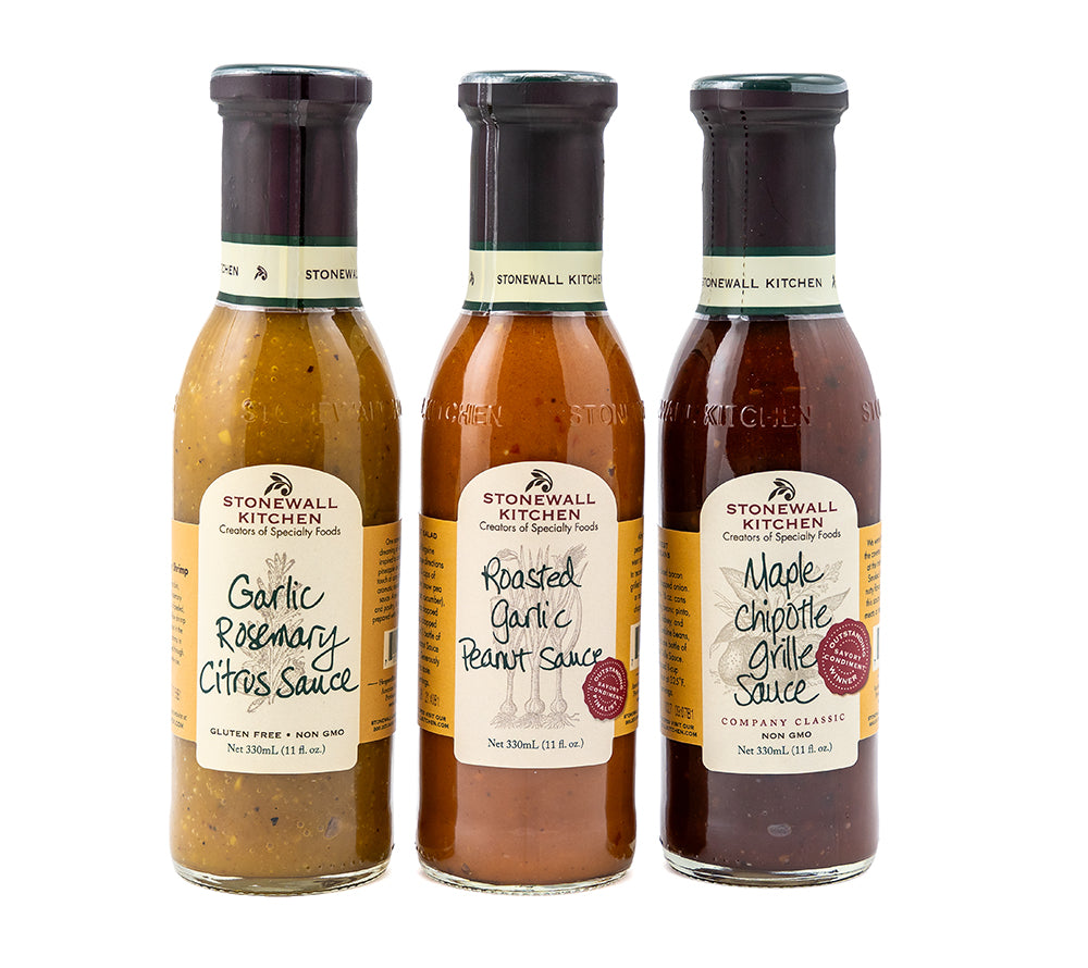Classic Grilling & Barbecue Collection von Stonewall Kitchen ☆ Drei beliebte BBQ-Saucen für Grillfans ☆ Jetzt bei American Heritage probieren!