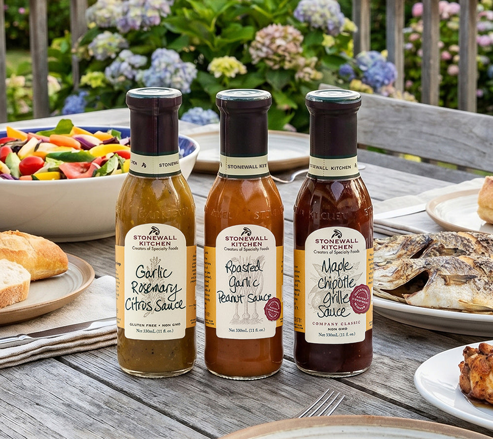 Classic Grilling & Barbecue Collection von Stonewall Kitchen ☆ Drei beliebte BBQ-Saucen für Grillfans ☆ Jetzt bei American Heritage probieren!