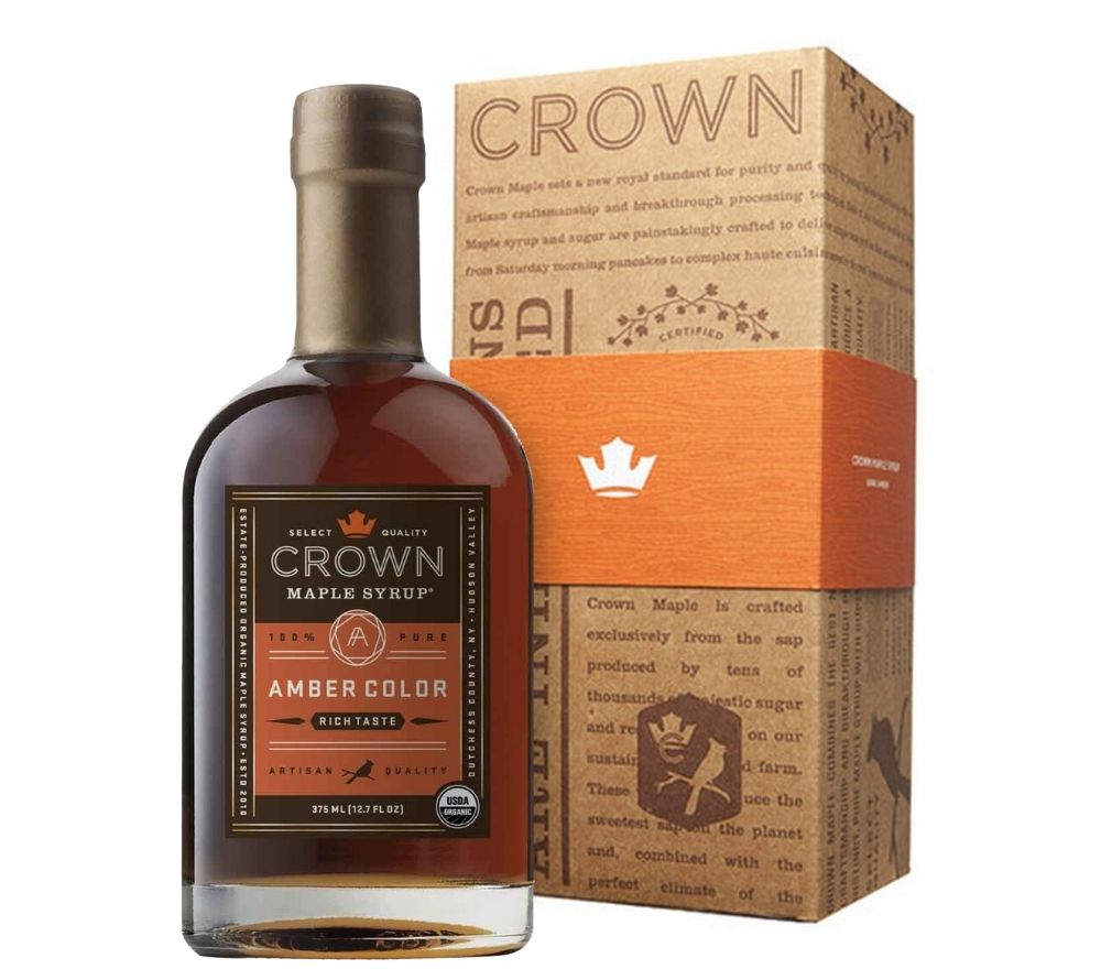 
                  
                    Crown Maple Amber Color Ahornsirup kaufen ☆ Bio-Qualität mit Zimt ☆ Für Pancakes, Waffeln und Desserts ☆ Mehr Sorten ☆ Jetzt probieren!
                  
                