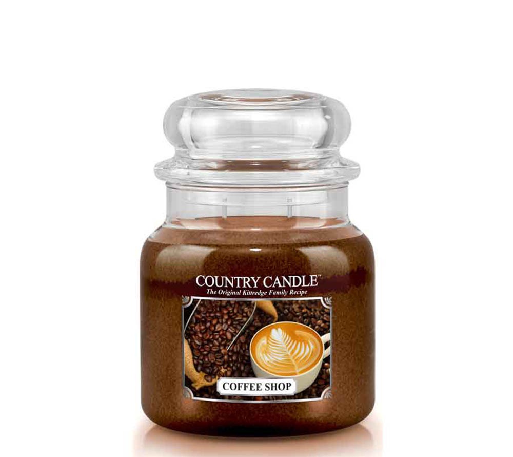 Country Candle Jar Coffee Shop Medium von Kringle Candle bei American Heritage