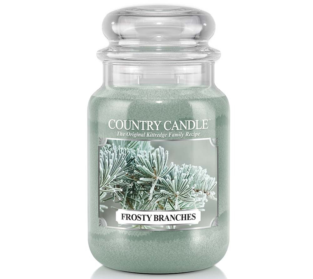 Large Jar Frosty Branches Country Candle von American Heritage
