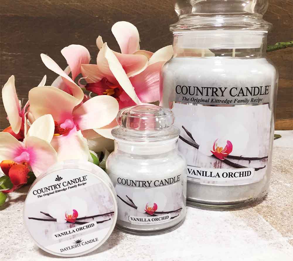 Country Candle Jar Vanilla Orchid Large von Kringle Candle bei American Heritage