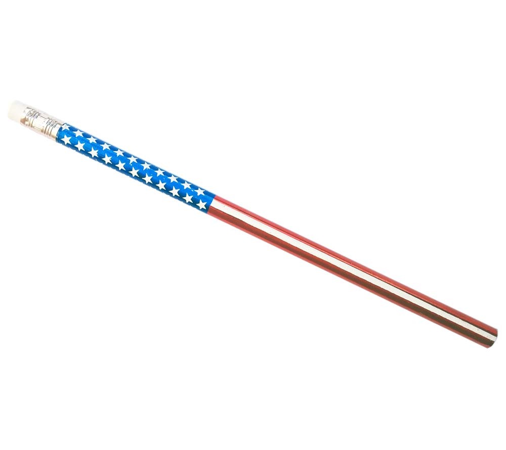 American Heritage Pencil American Flag