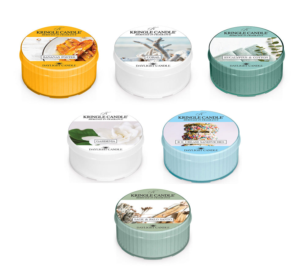 Kringle Candle Daylight Bundle Frühling 2024 kaufen ✚ Große Auswahl ✚ Made in USA ✚ Weltweiter Versand