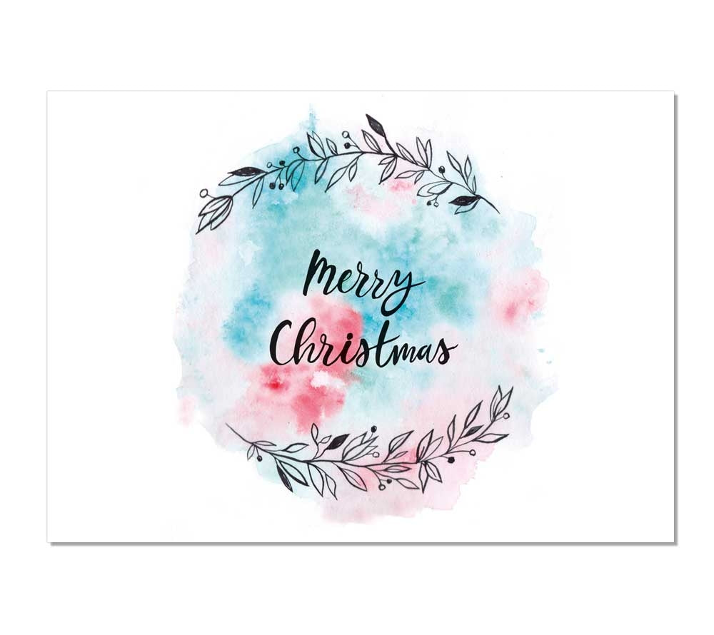 Grußkarte Merry Christmas exklusiv von American Heritage