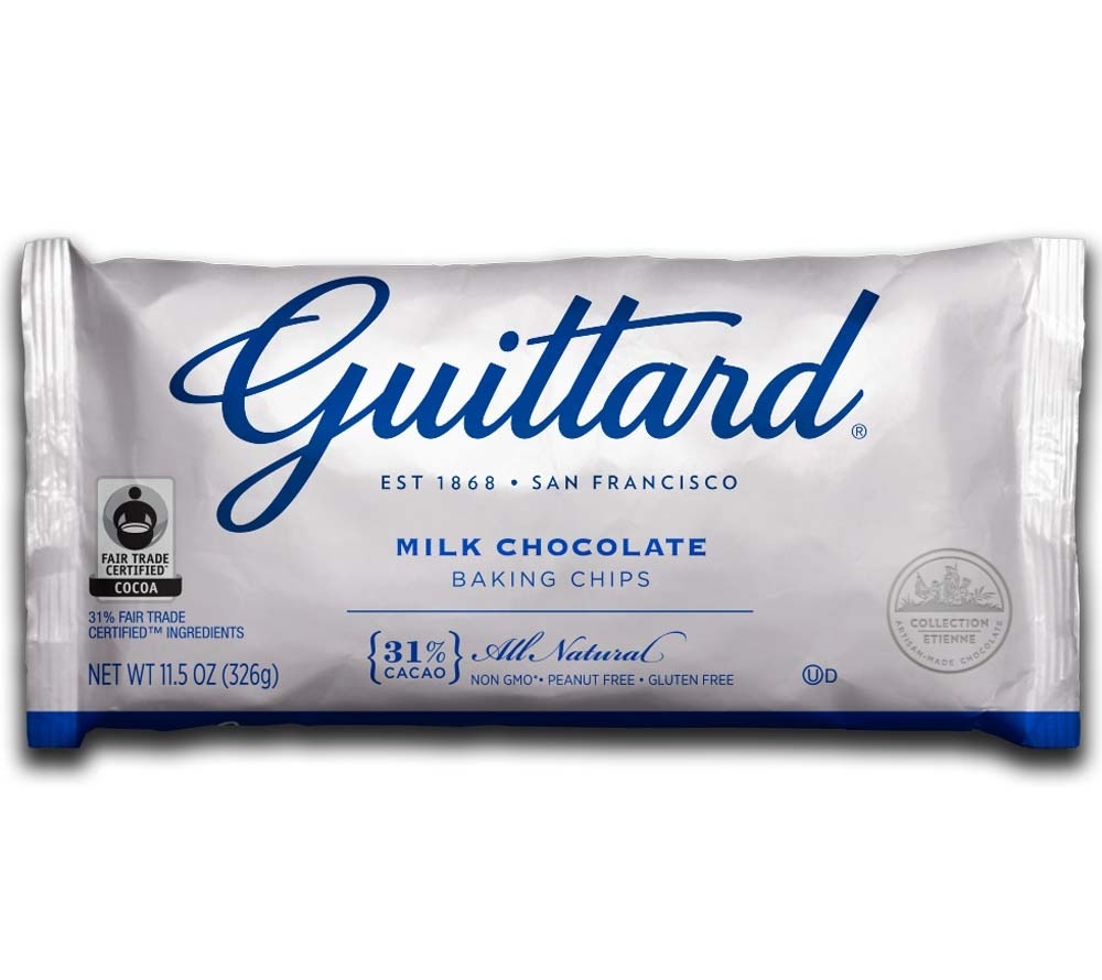 Backschokolade Milk Chocolate Chips von Guittard bei American Heritage