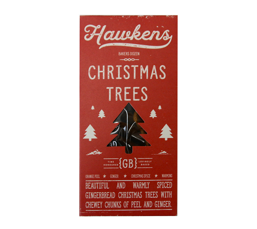 Christmas Trees von Hawkens Gingerbread  ☆ Mit einem Hauch Zitrone und Orange  ☆ Aus England  ☆ Jetzt probieren