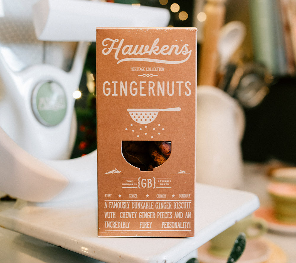 Gingernuts Cookies von Hawkens Gingerbread ☆ Ingwernüsse mit kristallisierten Ingwerstückchen  ☆ Aus England  ☆ Jetzt probieren