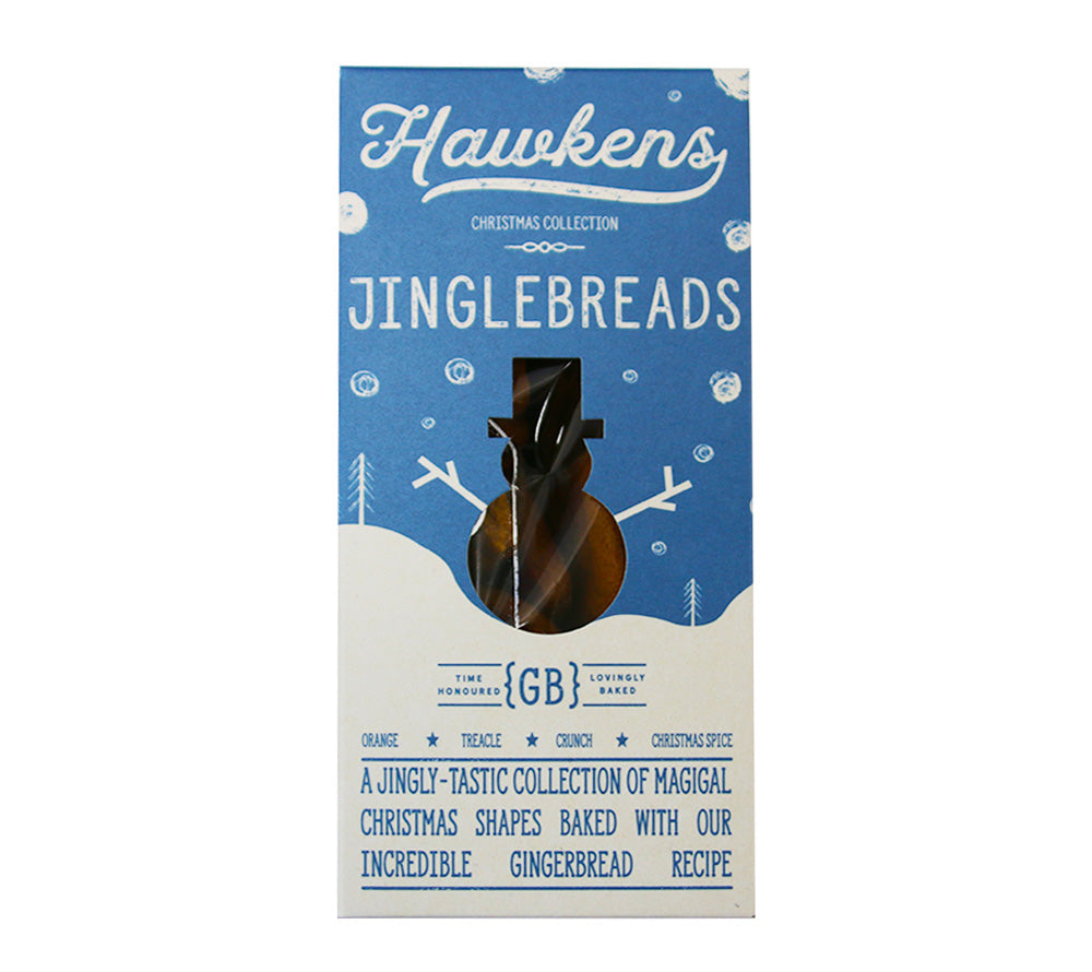 Gingerbread Jinglebreads von Hawkens Gingerbread ☆ Mit unterschiedlichen Motiven  ☆ Aus England  ☆ Jetzt probieren