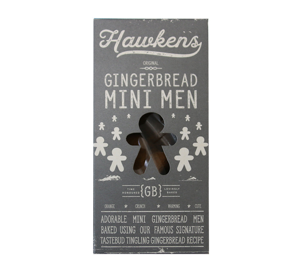 Gingerbread Men Mini von Hawkens Gingerbread ☆ Perfekt zum Teilen oder Naschen ☆ Aus England  ☆ Jetzt probieren