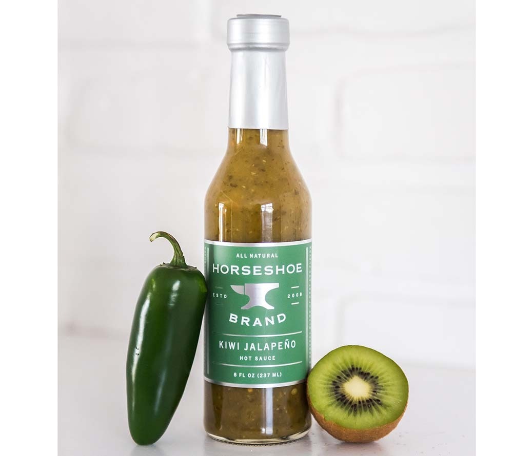 Kiwi Jalapeno Hot Sauce von Horseshoe Brand bei American Heritage